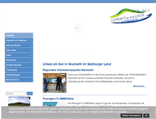 Tablet Screenshot of neumarkt-info.at
